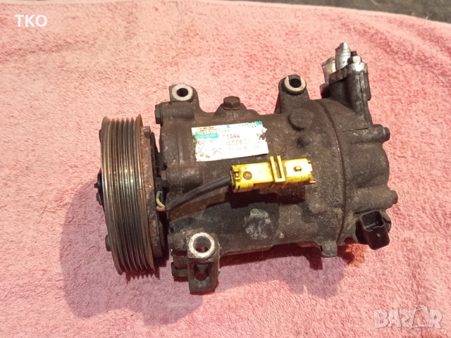 Компресор климатик Sanden за PEUGEOT 308 CITROEN C4 Picasso Berlingo - 1.6HDI, снимка 2 - Части - 52970508