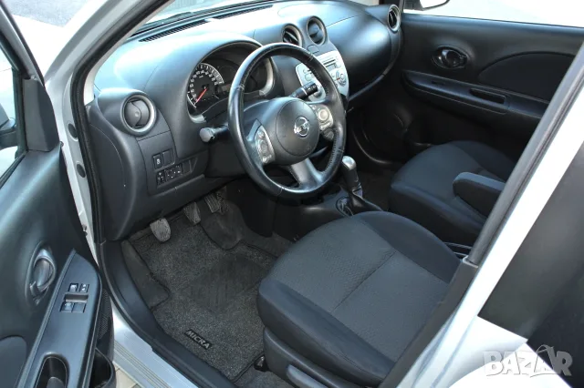 Nissan Micra РЕГИСТРИРАН * 1.2* Климатроник* ЕВРО5В* Автопилот*, снимка 14 - Автомобили и джипове - 55755196