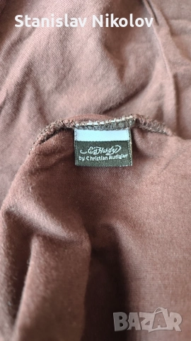 Тениска Ed Hardy x Christian Audigier True love, Size XL (Made in USA), снимка 9 - Тениски - 55788930