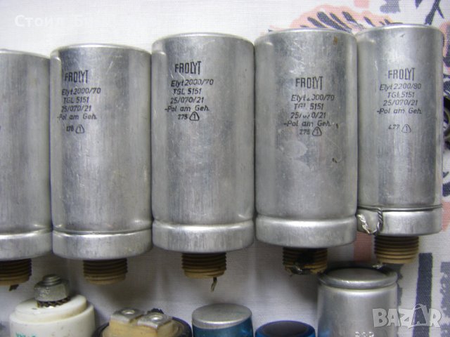 Електолитни кондензатори 100мкФ до 2200мкФ, снимка 3 - Друга електроника - 42328880