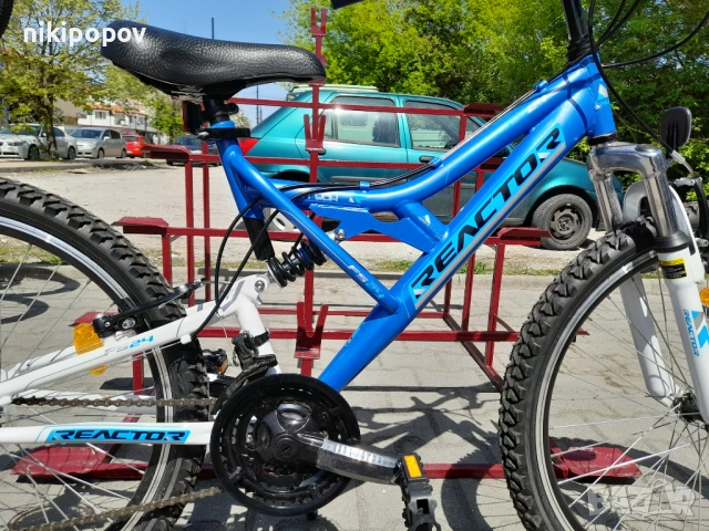 REACTOR Велосипед 24" FREAK син, снимка 2 - Велосипеди - 53839441