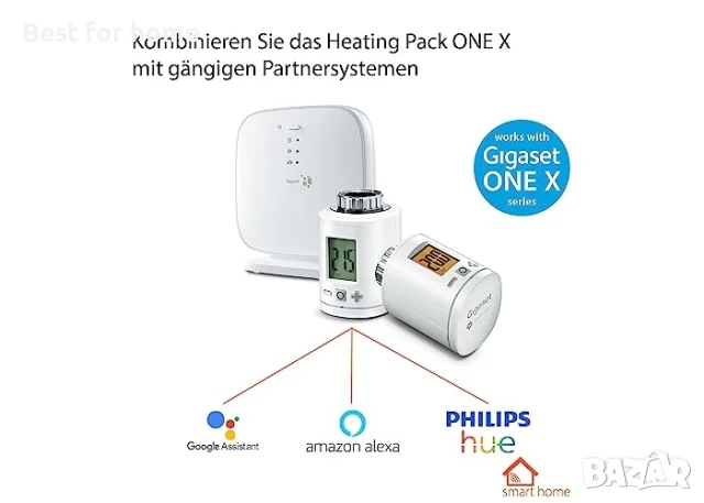 Комплект термостати за интелигентно управление на отоплението Gigaset , снимка 2 - Друга електроника - 50534197