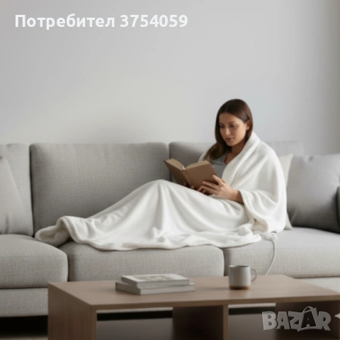 Електрическо одеяло Rosberg RS8510AS – 150×80 см, 60W, 2 степени на температура, снимка 5 - Олекотени завивки и одеяла - 53210071