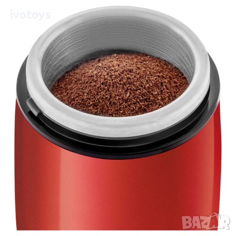 Електрическа кафемелачка SENCOR SCG 2050RD, 150W, 85 dB, Червен, снимка 2 - Кафемашини - 41547281