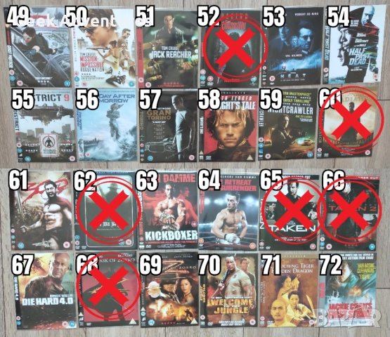Екшън Филми DVD's - Оригинални Дискове на Английски Език - 5 лв/бр , снимка 4 - Екшън - 47015417