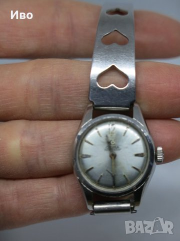 Дамски механичен ретро часовник Cyma Navystar Cymaflex 2-2768, снимка 13 - Дамски - 44496558