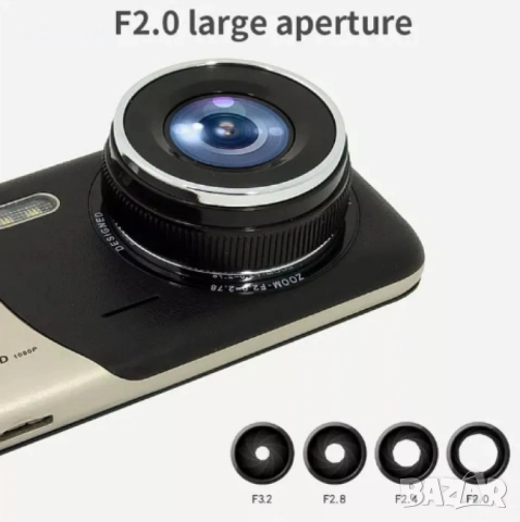 Видеорегистратор с камера за задно виждане WDR Full HD 1080, снимка 4 - Аксесоари и консумативи - 52458211