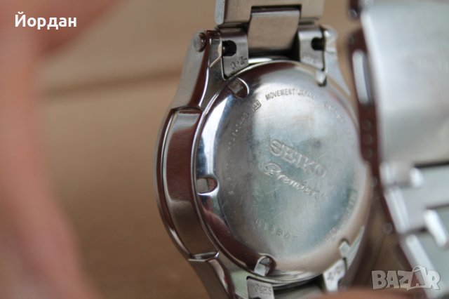 Японски часовник ''Seiko Premier Kinetic Perpentual'', снимка 10 - Мъжки - 42099362