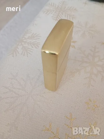 Zippo Brass Gold Dust, снимка 4 - Запалки - 56132971