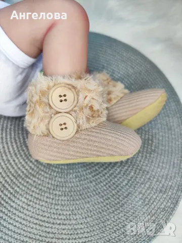 Бебешки топли ботушки с мека подметка , снимка 7 - Бебешки боти и ботуши - 42504001