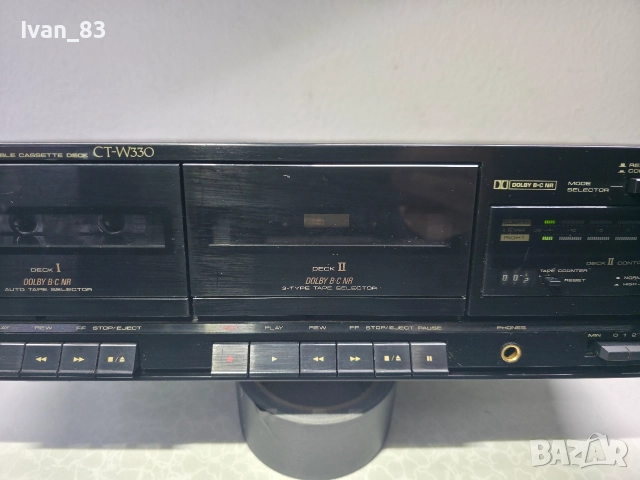 Касетен дек Pioneer ct-w330, снимка 3 - Декове - 52739607