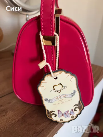 Розова чанта , снимка 3 - Чанти - 49416810