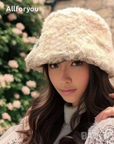 Пухена шапка идиотка Teddy bear, снимка 8 - Шапки - 40659182