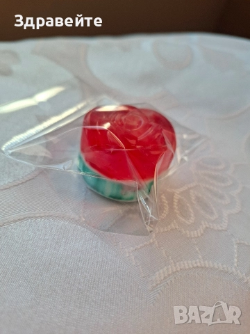 Глуцеринови сапунчета розички с хипоалергенни етерични масла, снимка 2 - Картини - 52964716