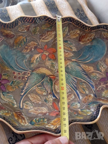 Декоративно плато,фруктиера, снимка 9 - Други ценни предмети - 50872274