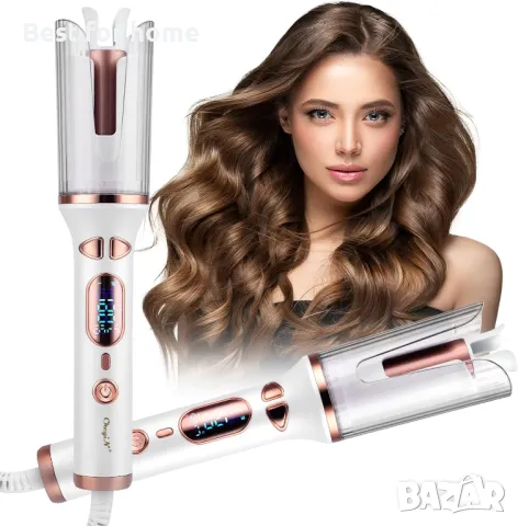 Автоматична въртяща маша за коса CkeyiN PRO- S, снимка 3 - Маши за коса - 48832054