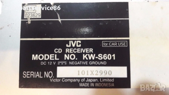 Радио CD (JVC) за KIA Carnival (2008) KW-S601, снимка 3 - Части - 53191747