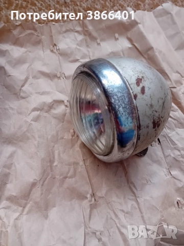 Ретро руски  фар за велосипед, снимка 1