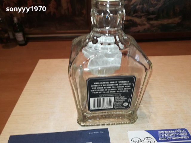 Jack Daniel's Single Barrel Select-празно шише 1806231551, снимка 12 - Колекции - 41244784