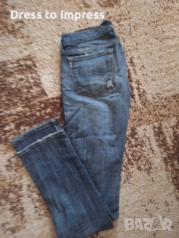 Накъсани Дънки М, снимка 2 - Дънки - 49906856