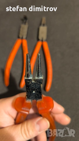 Knipex зегер клещи и Клещи със заоблени челюсти хромирани 160 mm, 22 06 160, KNIPEX , снимка 3 - Клещи - 53665945