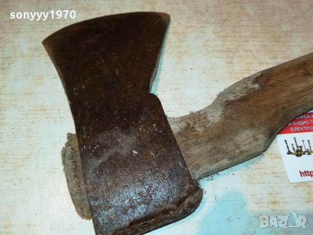 немска брадва/топор 35х16см 1709211936, снимка 18 - Антикварни и старинни предмети - 34167565