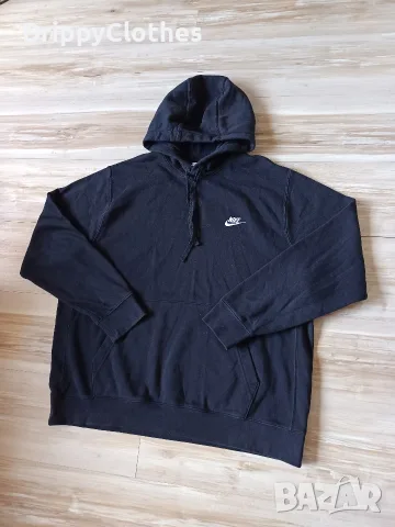 Оригинален мъжки суичър Nike Club Fleece, снимка 2 - Суичъри - 56112874