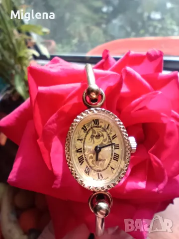 Оригинален античен ръчен руски механичен часовник - гривна "Чайка", снимка 1