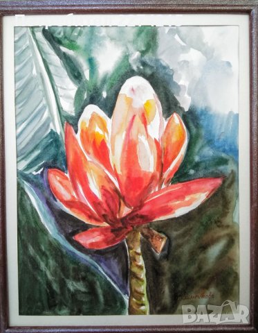 "Бананов цвят", снимка 2 - Картини - 39470769