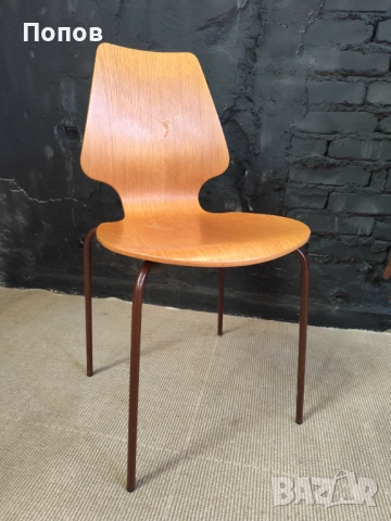 Винтидж датски стол, снимка 2 - Столове - 52268169