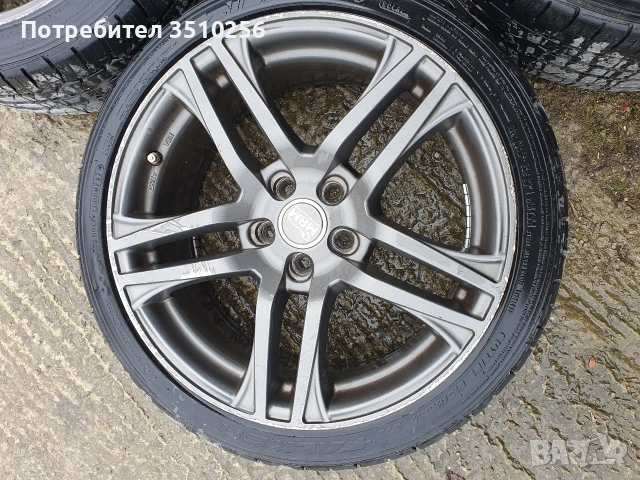 5x100 17 ки, снимка 4 - Гуми и джанти - 53397092