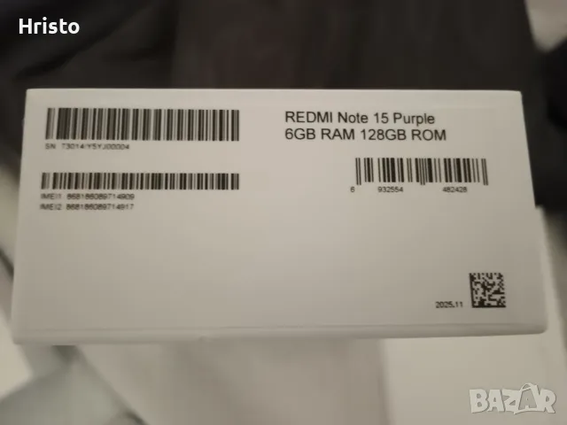 REDMI Note 15 6GB RAM/128GB ROM, снимка 4 - Xiaomi - 56215783