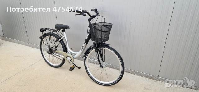 Дамски алуминиев велосипед COMFORT колело с кошница 28', снимка 8 - Велосипеди - 53781039