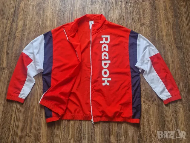 Страхотно мъжко яке ветровка REEBOK размер 2XL, снимка 7 - Якета - 50321872