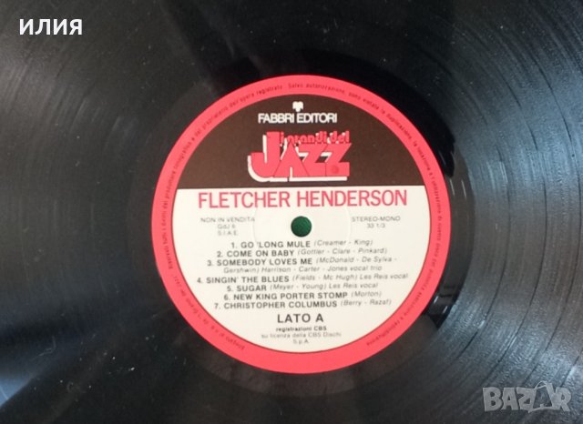 Fletcher Henderson – 1981 - Fletcher Henderson(Fabbri Editori – GDJ 06)(Jazz), снимка 11 - Грамофонни плочи - 44827801