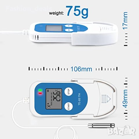 Нов Цифрова сонда Уред Регистратор на данни за температурата и влажността , снимка 7 - Други стоки за дома - 42201342