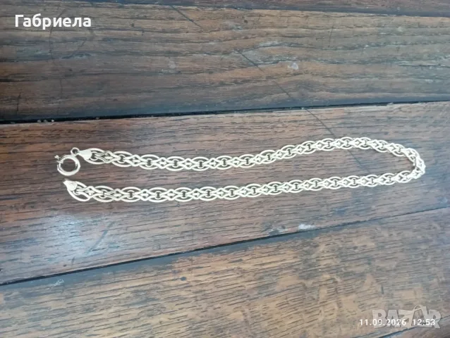 дамско златно колие, снимка 2 - Колиета, медальони, синджири - 56040031