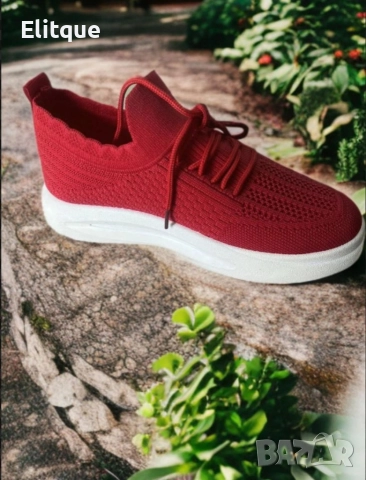 Летни дамски дишащи спортни маратонки, снимка 2 - Маратонки - 52866426