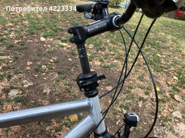 Алуминиев Градски Велосипед Колело TOUR DE SWISS малко употребяван, снимка 5 - Велосипеди - 51070081