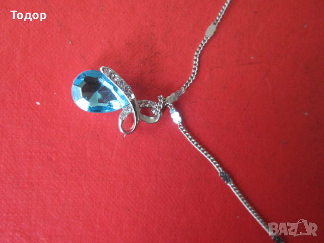 Страхотно колие гердан с камък , снимка 7 - Колиета, медальони, синджири - 36168289