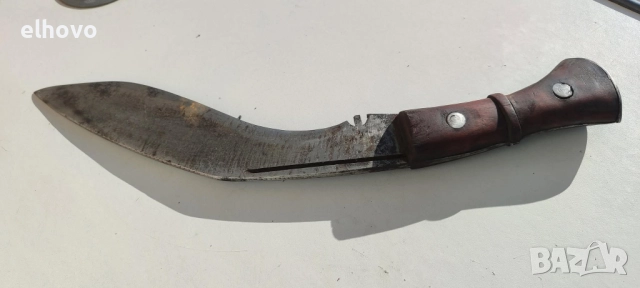 Стар нож кукри#1, снимка 9 - Антикварни и старинни предмети - 52811100