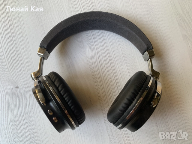 Bluedio T4S Bluetooth слушалки, стерео, вграден микрофон, активно шумопотискане, снимка 2 - Bluetooth слушалки - 51624009