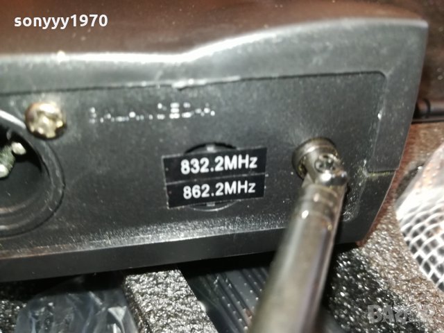 shure wireless microphone x 2 2402221530, снимка 7 - Микрофони - 35903601