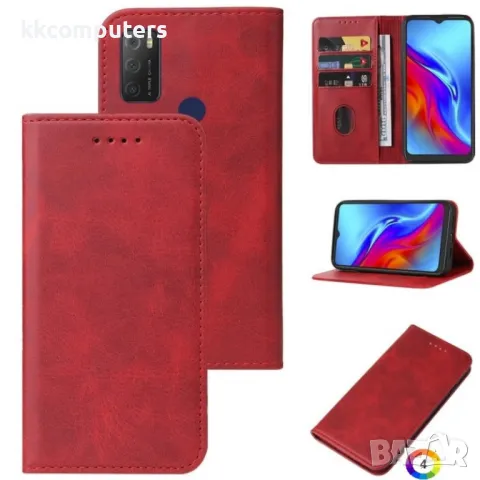 TCL 20E Wallet Калъф и Протектор, снимка 4 - Калъфи, кейсове - 48294436