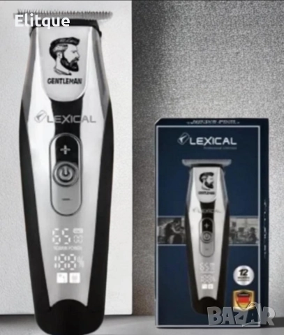 Професионална машинка за подстригване за коса и брада Lexical LHC-5631, 5W, 1000mAh, LSD Дисплей, снимка 2 - Електрически самобръсначки - 52870815