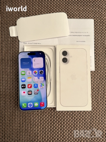 НОВ❗️ 36м ГАРАНЦИЯ❗️ iPhone 17 ❗️ Лизинг от 72лв/м ❗️white❗️ бял, снимка 10 - Apple iPhone - 52664139