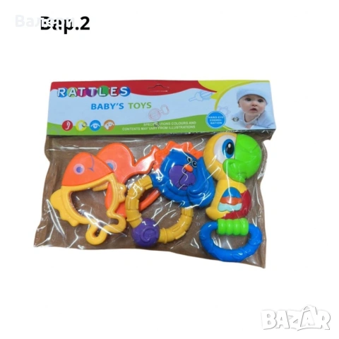 Бебешки дрънкалки, снимка 2 - Дрънкалки и чесалки - 53216198