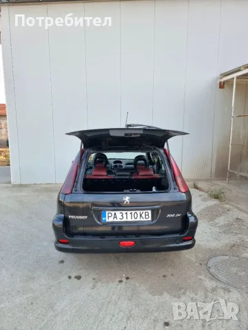 Peugeot 206 SW 1.6 HDI, снимка 15 - Автомобили и джипове - 55826286