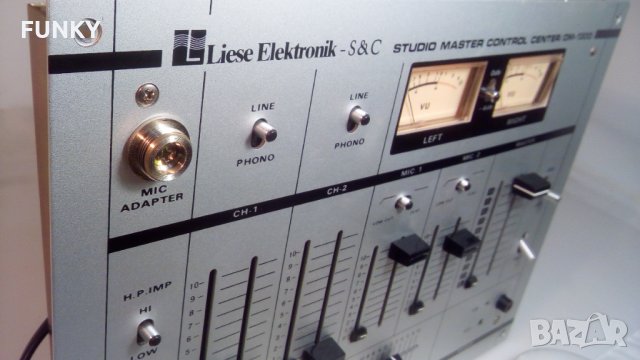 Liese Elektronik-S&C Studio Master Control Center DM-1300, снимка 8 - Ресийвъри, усилватели, смесителни пултове - 34386954