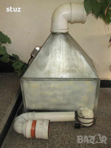 Аспираторна клетка за скара, барбекю, с вентилатор за дим